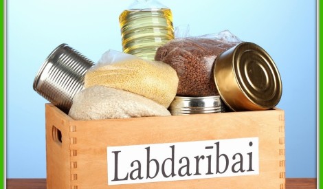 Labdarības akcija „Paēdis cilvēks - laimīgs cilvēks”