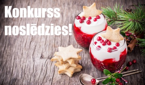 Jauns gads ar balvām – noslēdzies recepšu pievienošanas konkurss