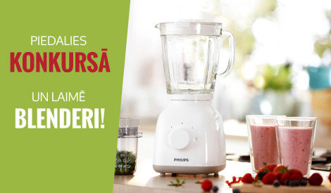 Konkurss! Nosauc savu mīļāko recepti un laimē blenderi!
