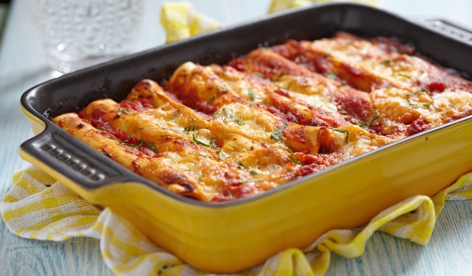 Pildītie cannelloni ar malto gaļu