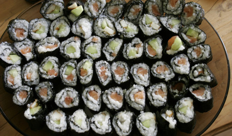 Mājas sushi