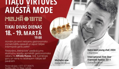 Receptes.lv iesaka gardēžu vakariņas restorānā "Melnā Bite"
