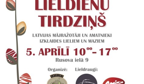 Lieldienu tirdziņš Čiekurkalna krustcelēs