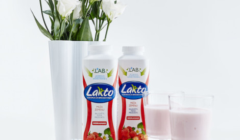 Food Union laidis klajā Lakto ar meža zemenēm