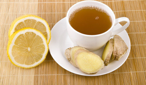Ingvera tēja ar citronu