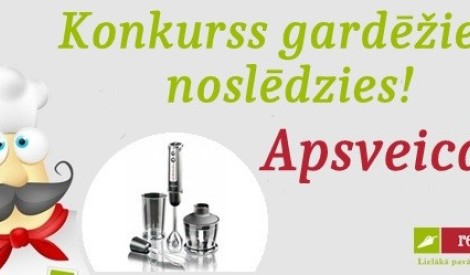 Novembra recepšu pievienošanas konkurss noslēdzies!
