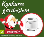 Svētku foto recepšu pievienošanas konkurss!