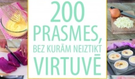 200 prasmes, bez kurām neiztikt virtuvē
