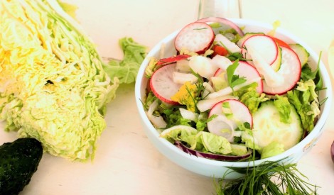 Veselīgie dārzeņu salāti