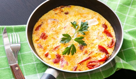 Svētdienas brokastu omlete
