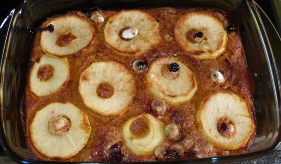 Ķirbja kūka ar āboliem