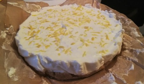 Svaigā citrona siera kūka