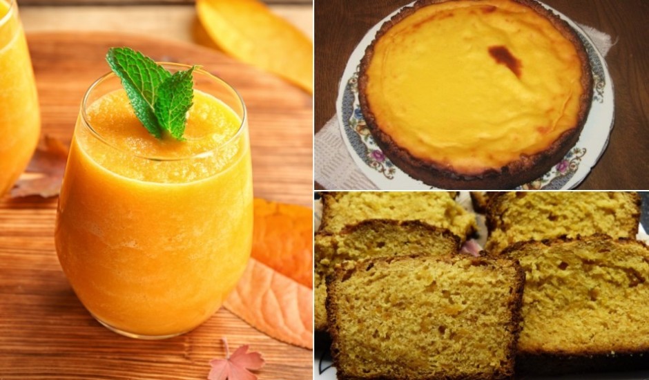 Ķirbja saldumiņi: kūkas, kēksi, cepumi un deserti